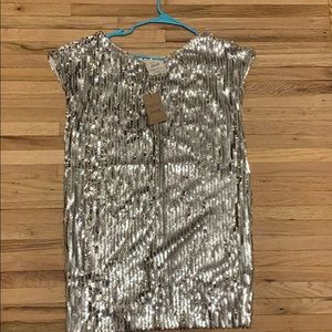 Vici footloose sequin mini dress
